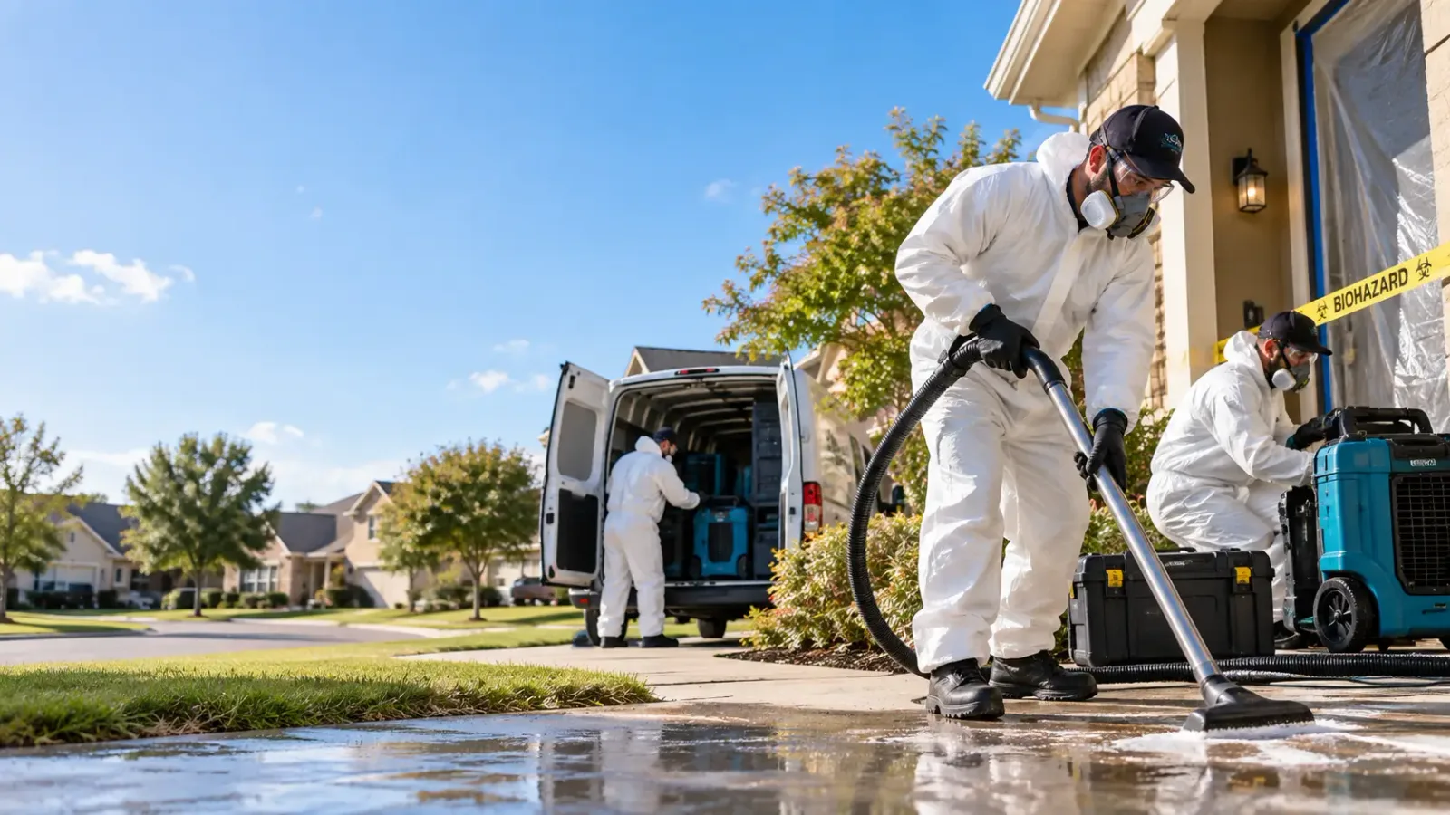 Biohazard Cleanup in Moulton, TX